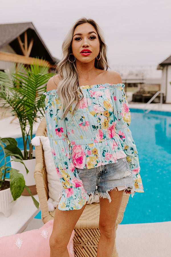 Sandy Shores Off Shoulder Top