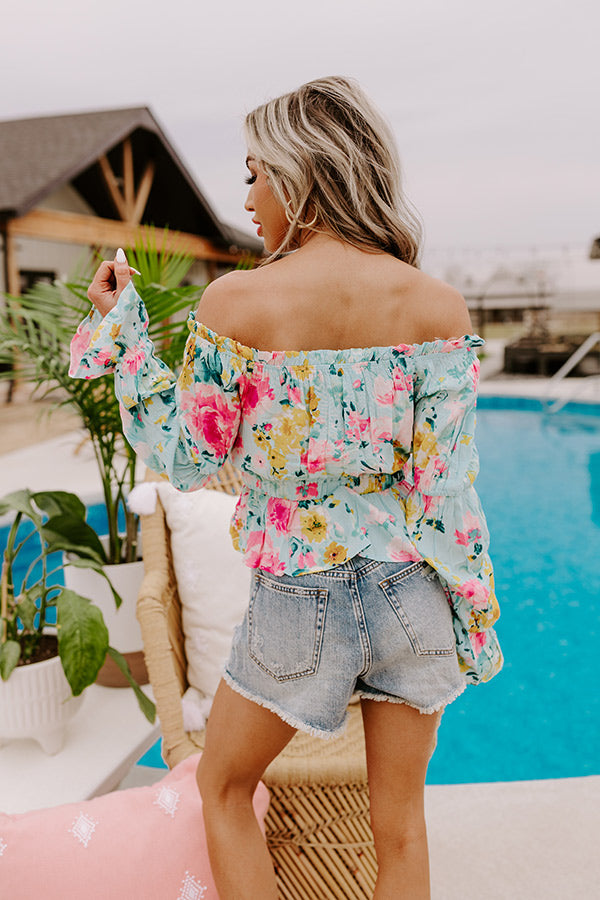 Sandy Shores Off Shoulder Top