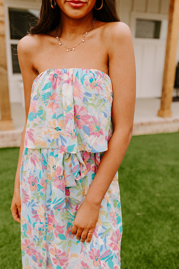 Rainforest Views Maxi in Sky Blue