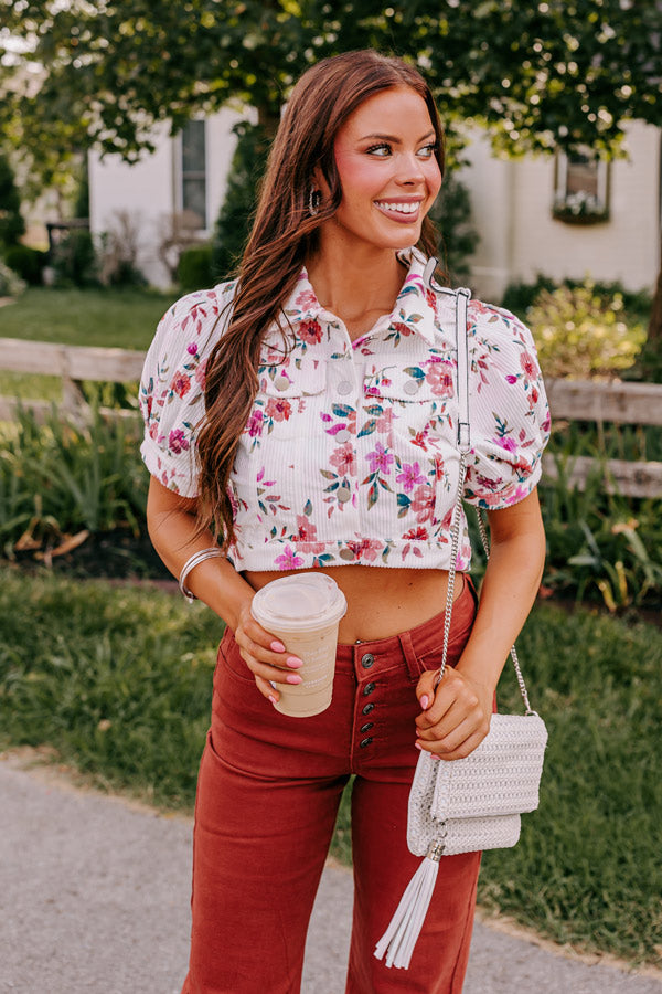 California Dreamscapes Floral Jacket