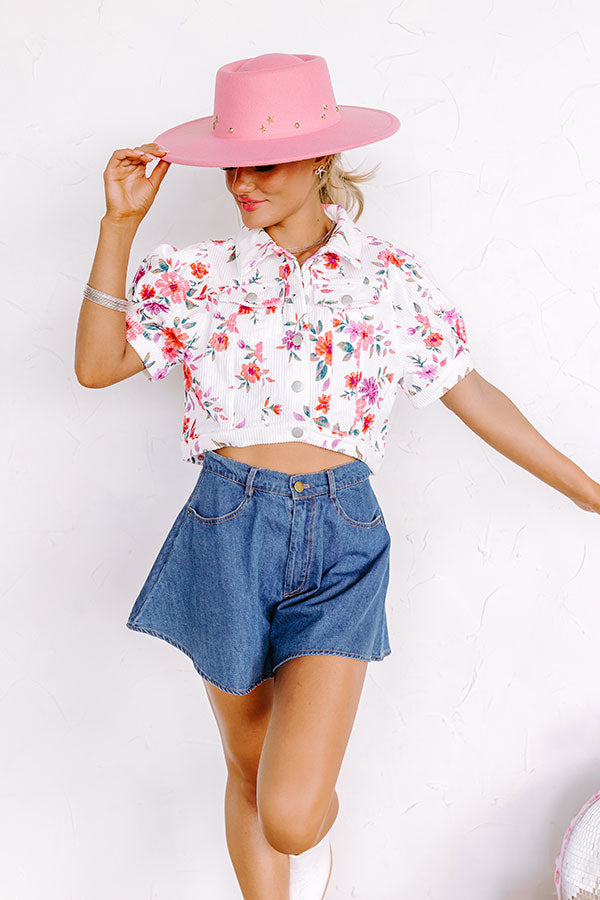California Dreamscapes Floral Jacket
