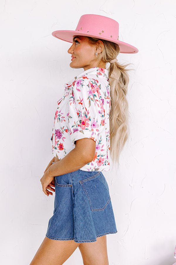 California Dreamscapes Floral Jacket