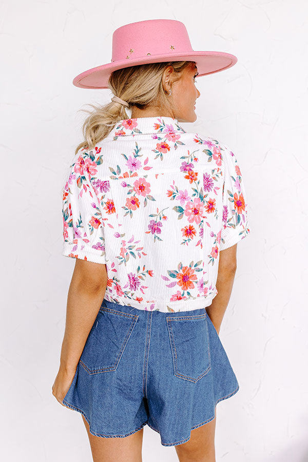 California Dreamscapes Floral Jacket