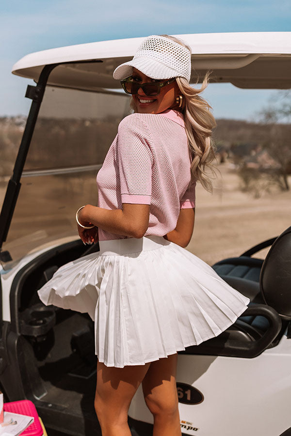 Kindred Connection Knit Top In Pink