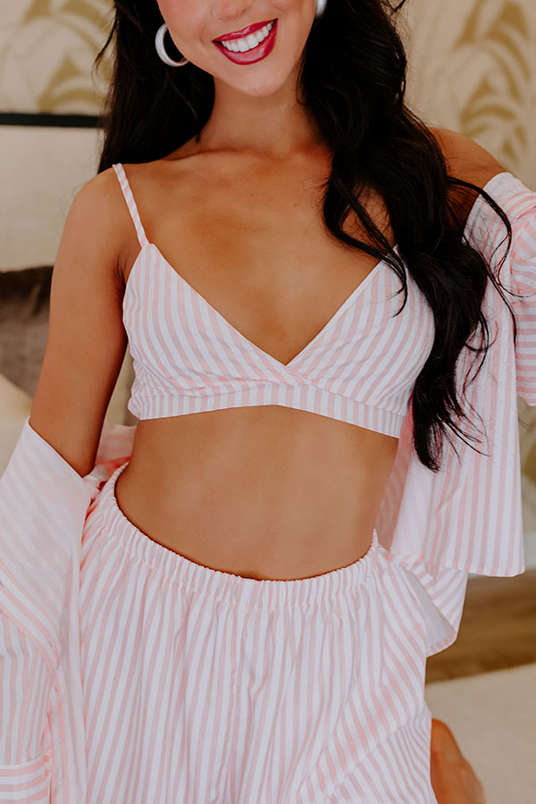 Endlessly Obsessed Stripe Bralette