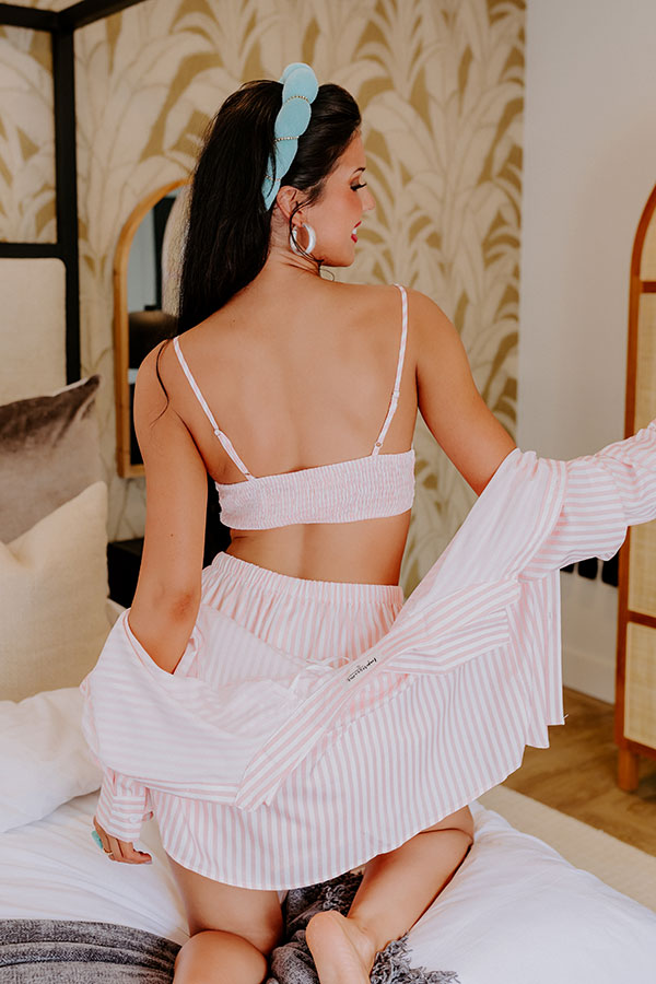 Endlessly Obsessed Stripe Bralette