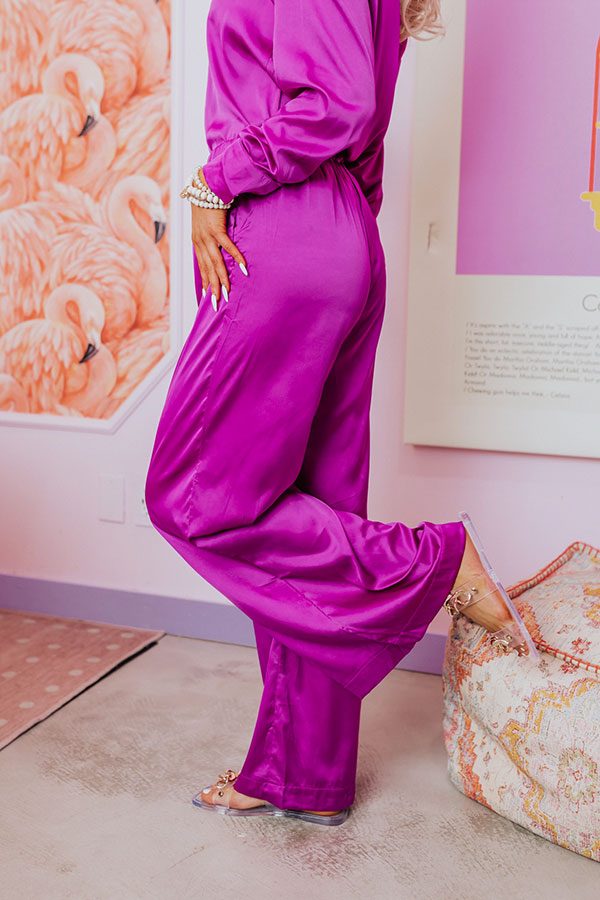 Secret Admirer Satin Pajama Pants