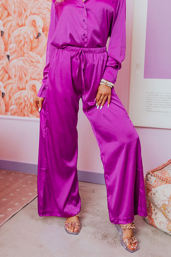 Secret Admirer Satin Pajama Pants