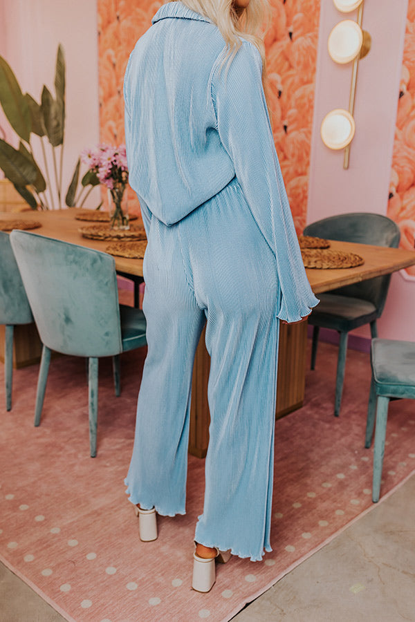 Keen On You Pleated High Waist Pants