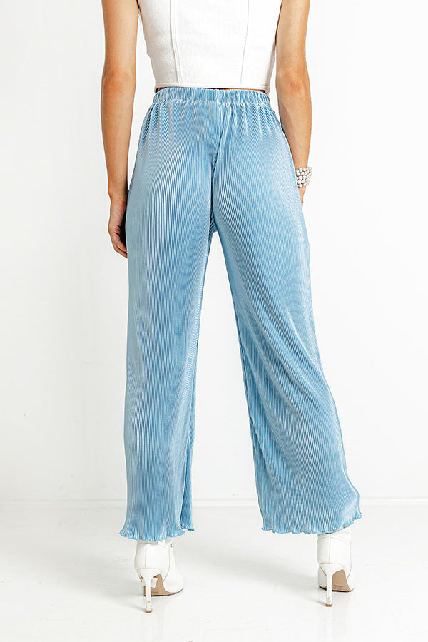 Keen On You Pleated High Waist Pants