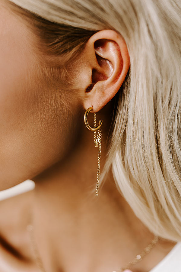 Bracha Beck Chain Earrings