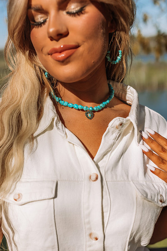 Wisteria Lane Necklace With Heart Pendent