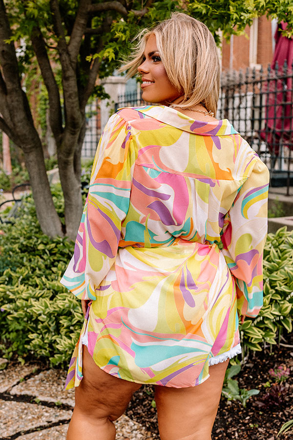 Paradise Dreaming Tunic Top Curves