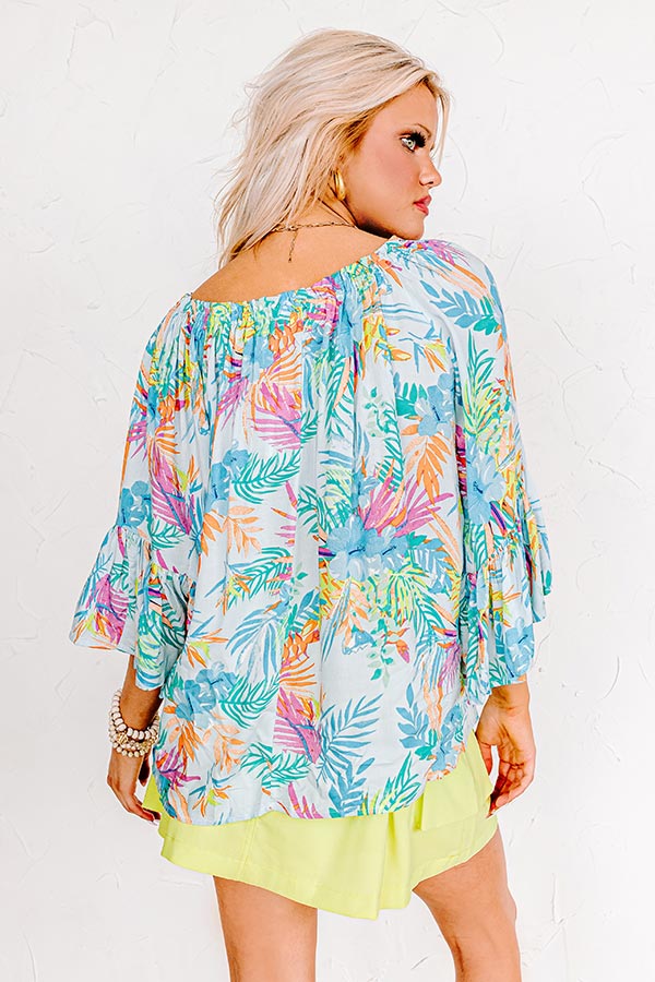 Pearl Paradise Floral Top