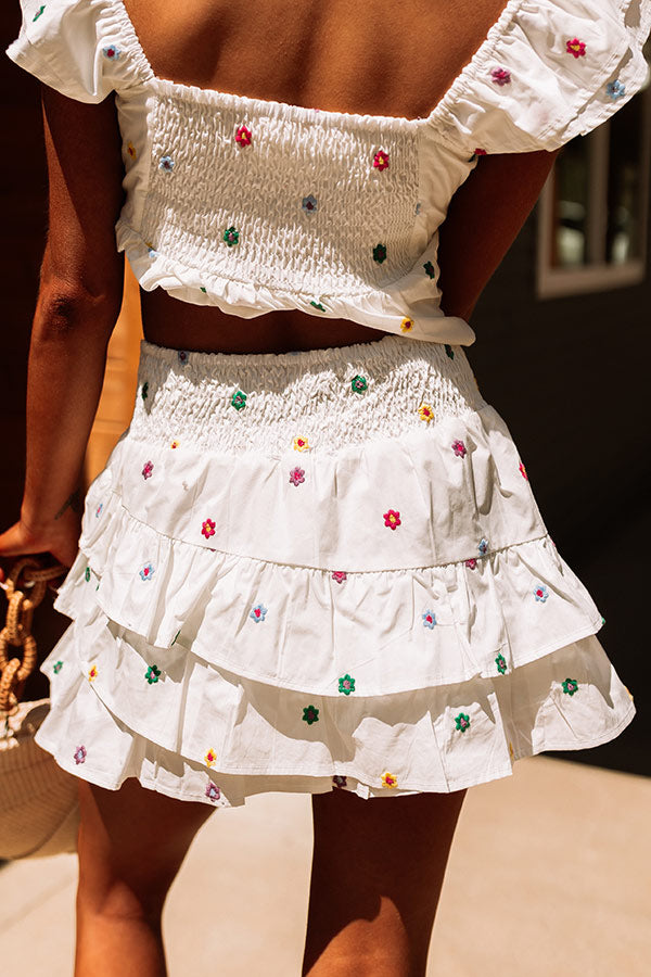 Outpost Embroidered Skort