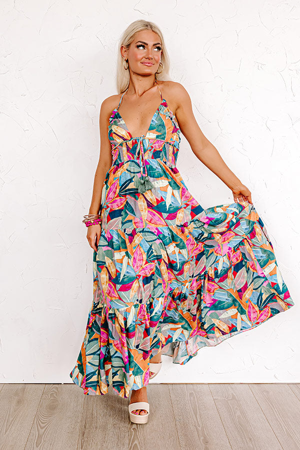 Tropical Fizz Maxi Dress