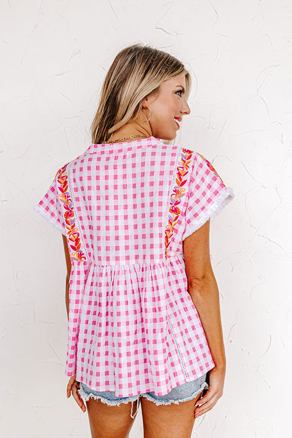 Dreamy Mood Embroidered Top