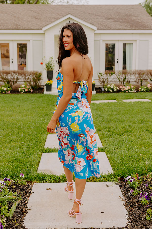 Whimsy And Wishes Floral Midi