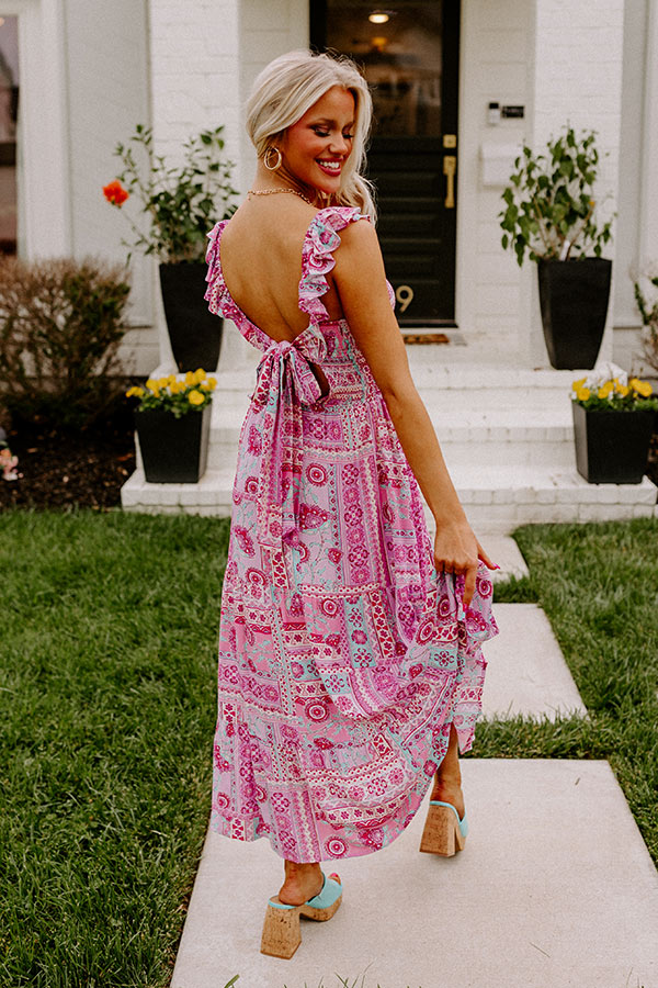 Sunny Delights Smocked Midi
