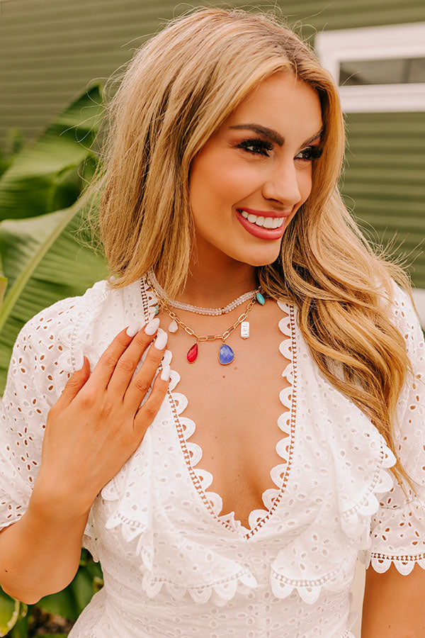 Tropical Tango Layered Necklace