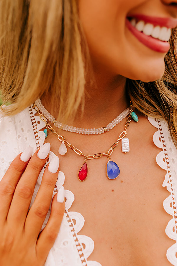 Tropical Tango Layered Necklace