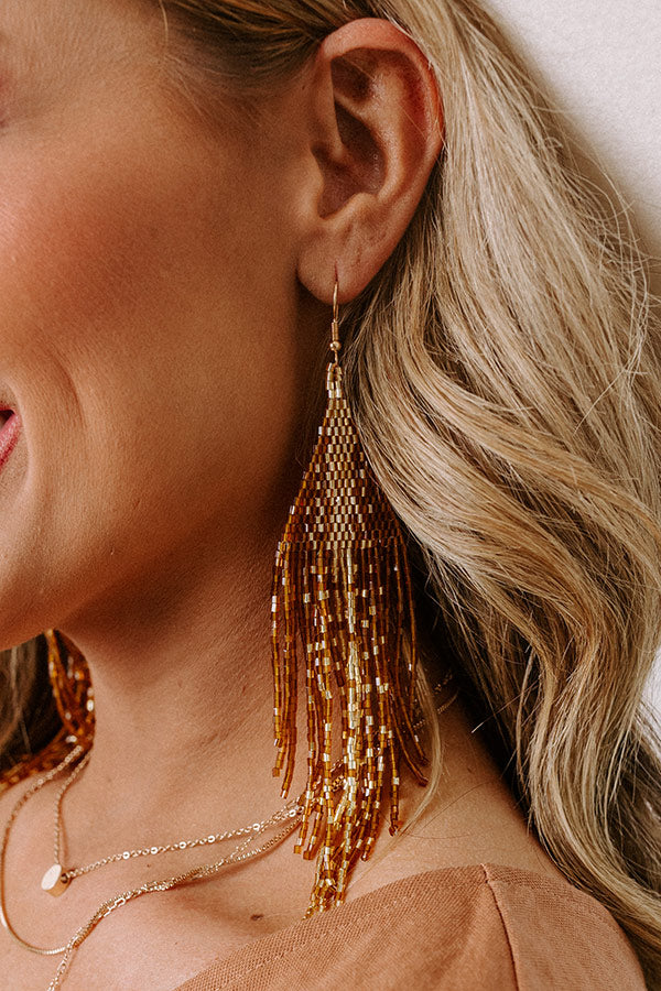 Charming Views Beaded Earrings