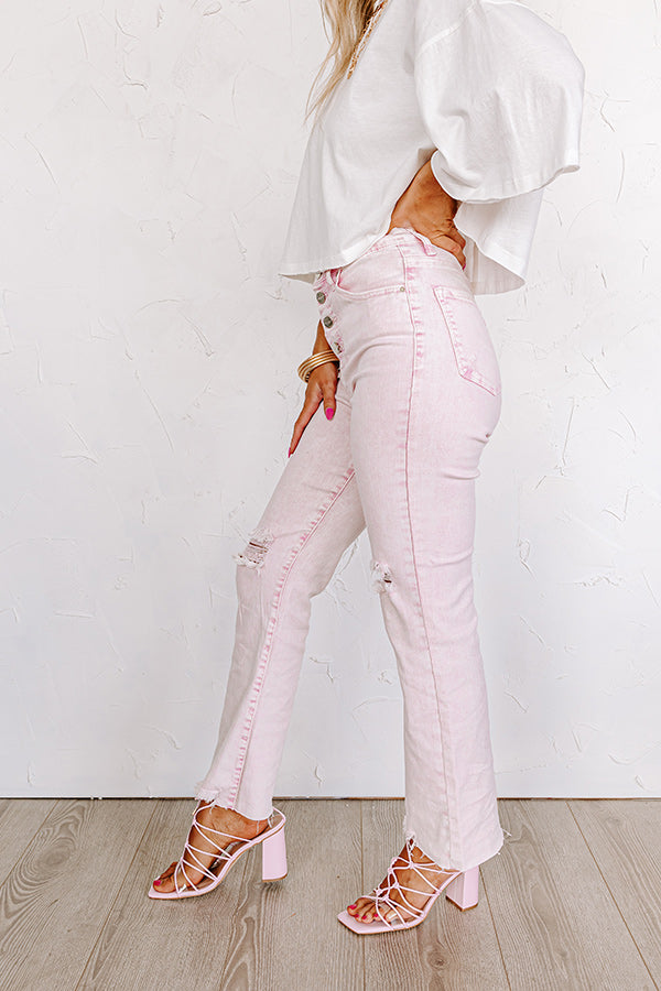 Risen The Alondra High Waist Distressed Jean