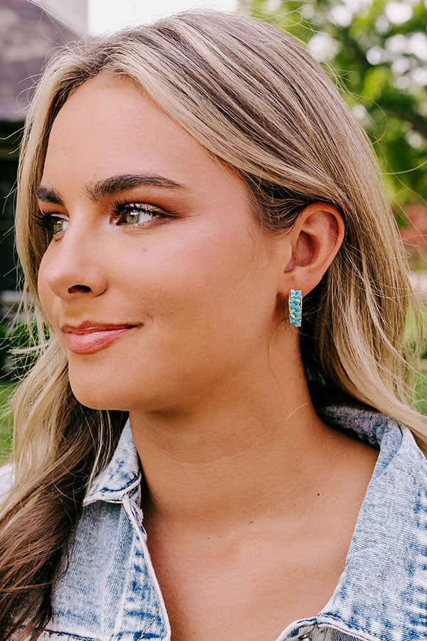 Coastal Charisma Hoop Earrings