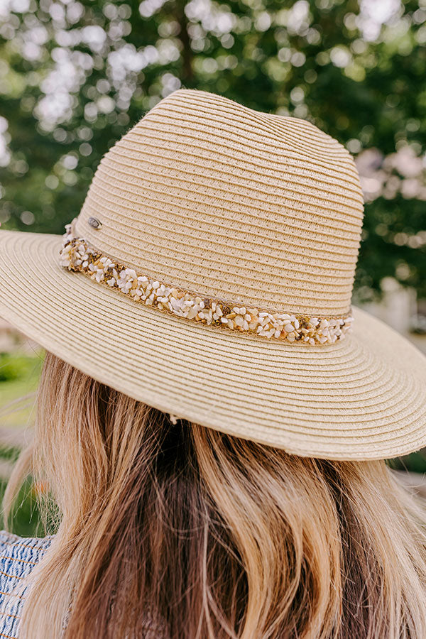 Out For Brunch Woven Hat In Natural