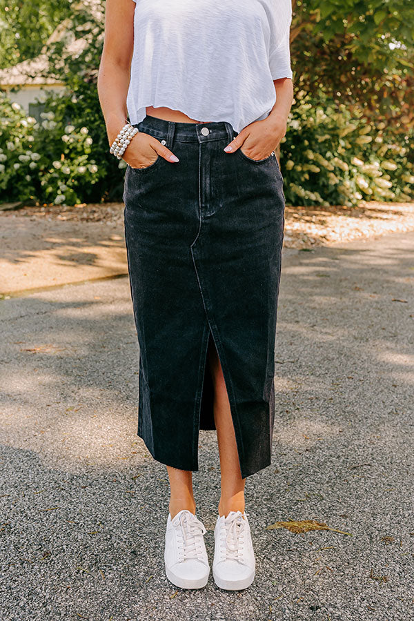 The Krysia Denim Skirt