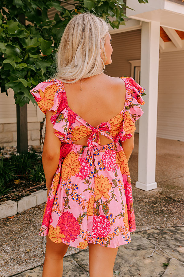 Island Lover Floral Mini Dress