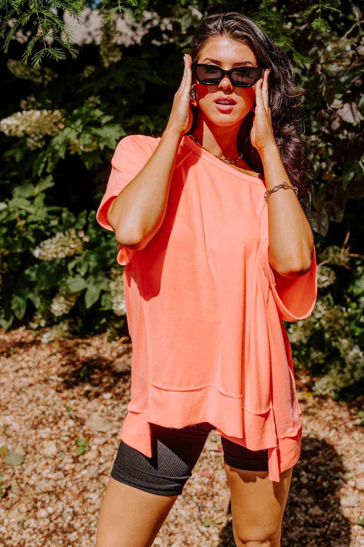 Charm And Candor Shift Top