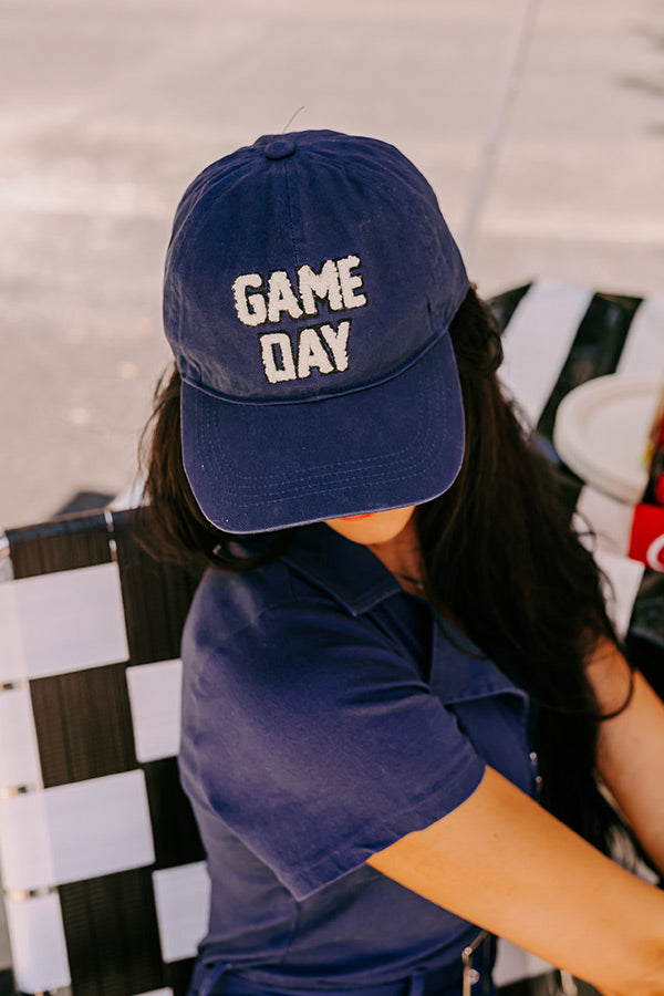 Game Day Baseball Cap In Navy