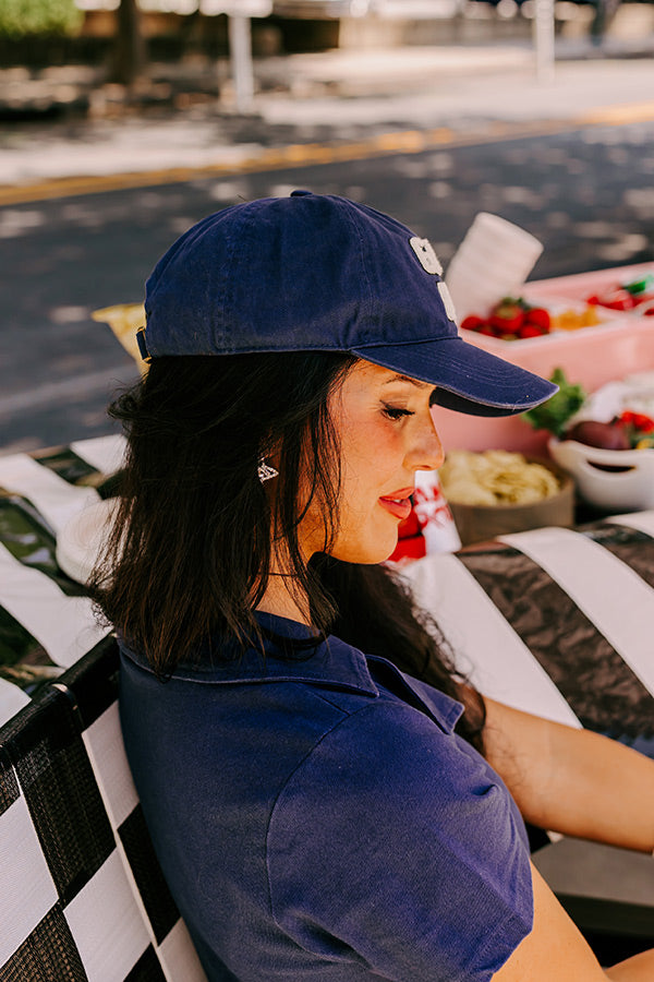 Game Day Baseball Cap In Navy