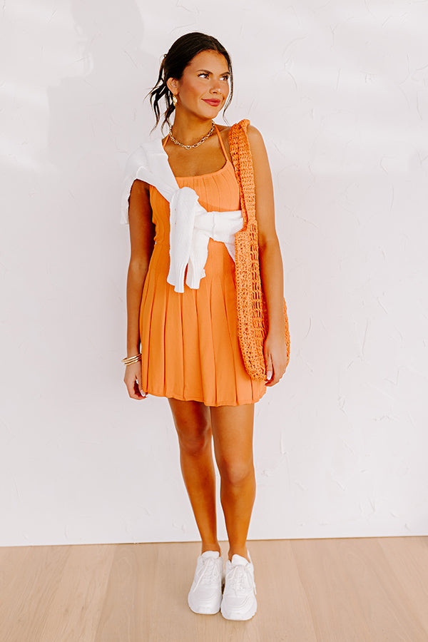 Pep Squad Pleated Mini Dress