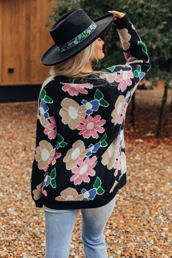 Sweet Sayings Knit Sweater