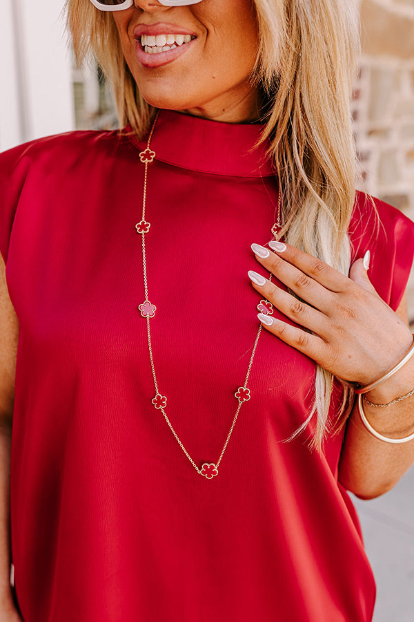 Time to Tailgate Necklace