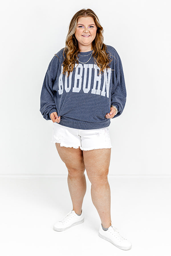 Auburn State Pride Sweatshirt Curves