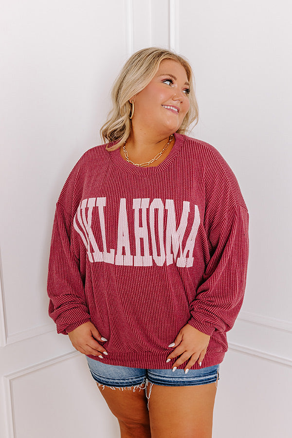 Oklahoma State Pride Sweatshirt Curves