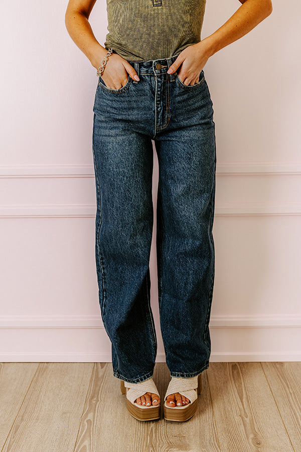 Just USA The Braelynn High Waist Wide Leg