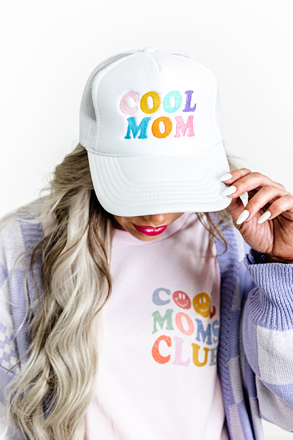 Cool Mom Embroidered Trucker Hat