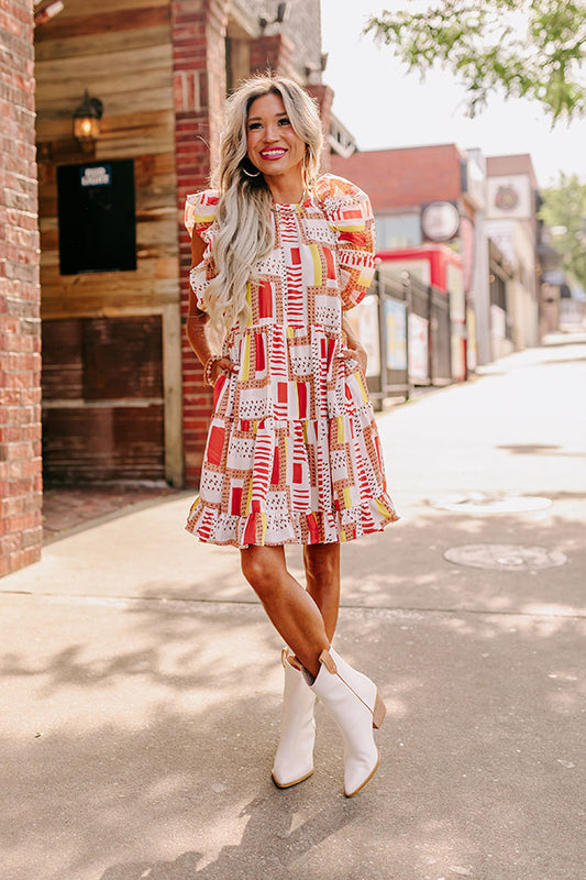 Artistic Nature Shift Dress