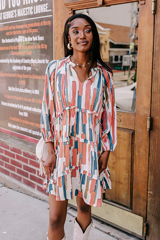 Market Square Satin Dress
