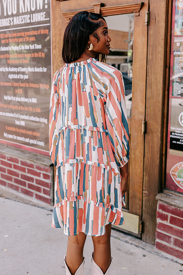 Market Square Satin Dress