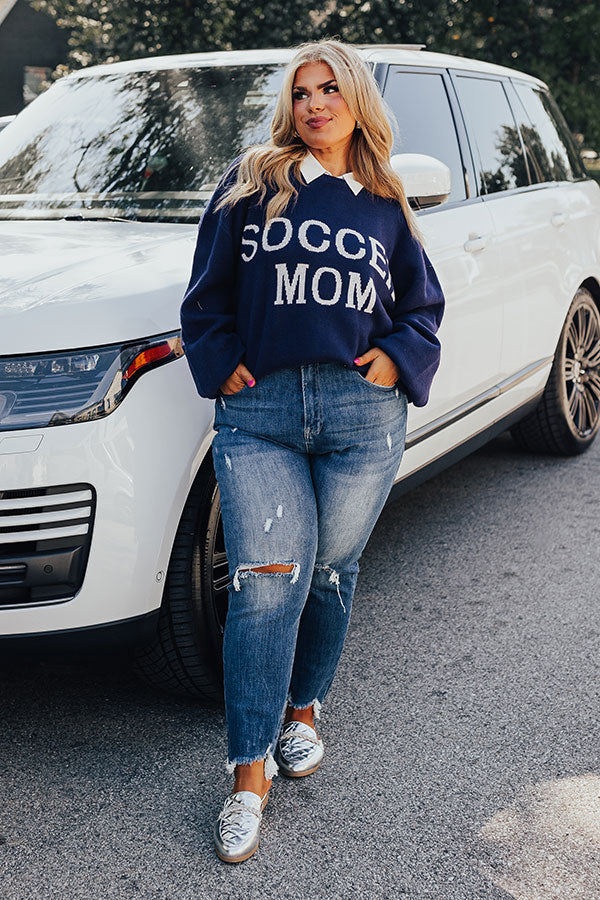 Soccer Mom Sweater Curves