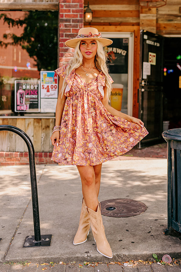 Mostly Magic Dress In Vineyard Grape