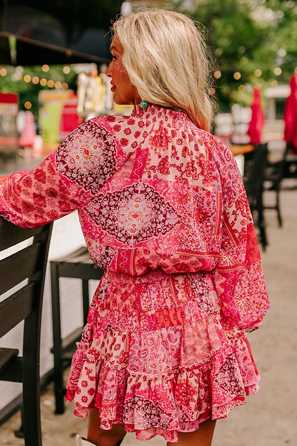 Chic Enterprise Paisley Dress