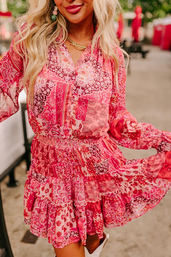 Chic Enterprise Paisley Dress