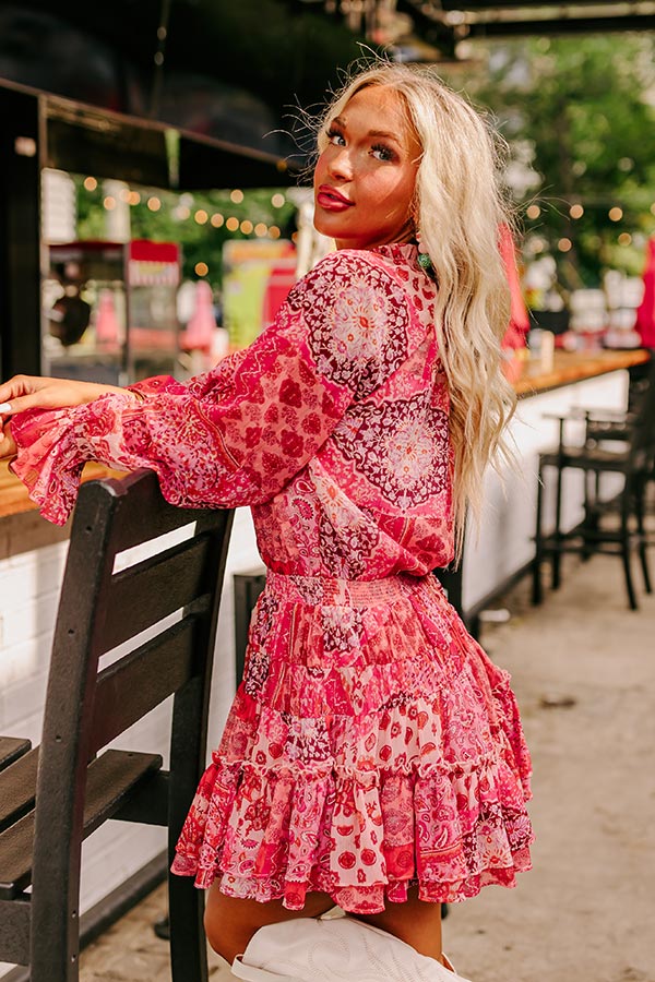 Chic Enterprise Paisley Dress