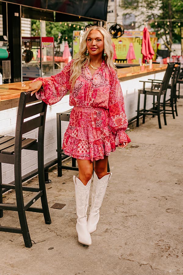 Chic Enterprise Paisley Dress